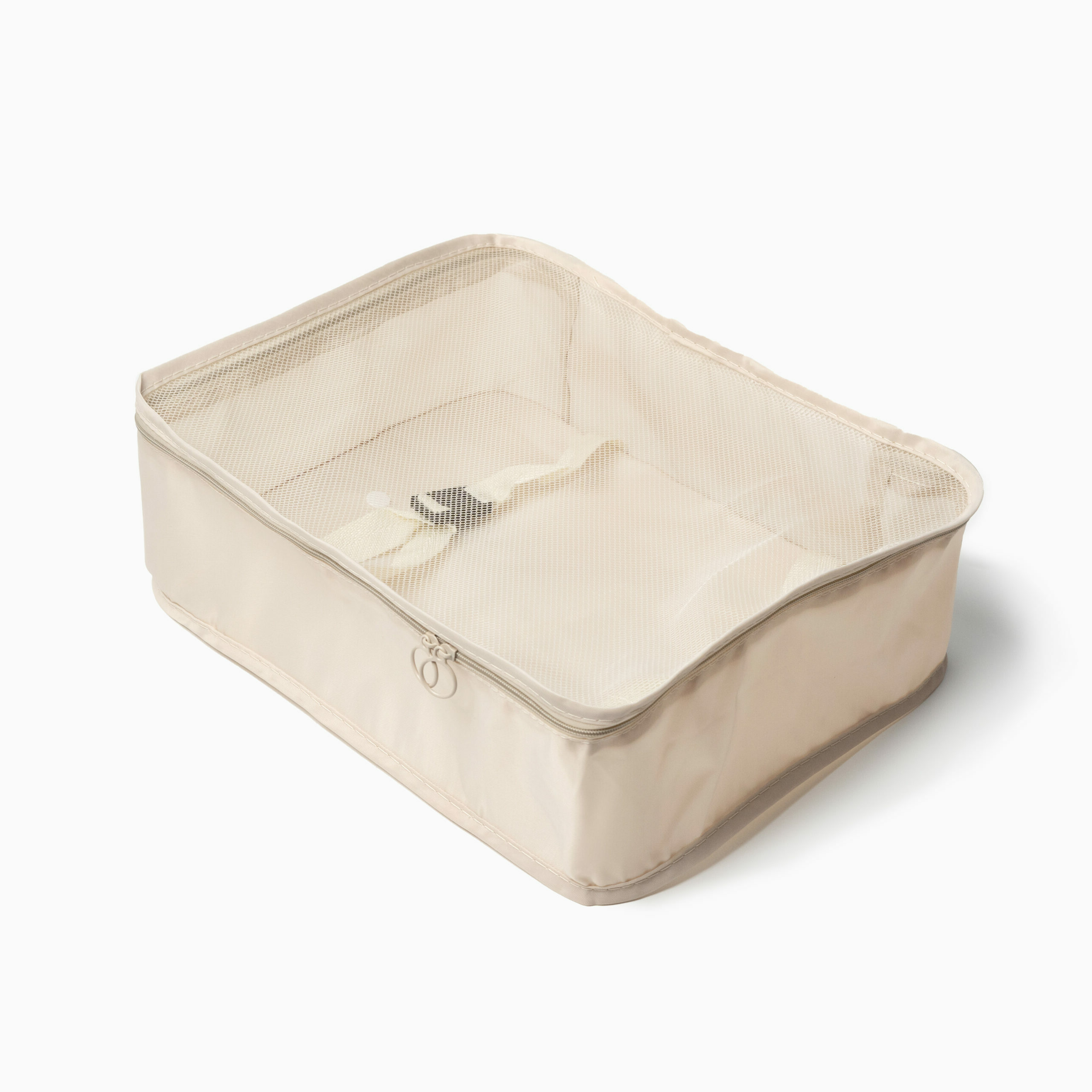 Letvægts-packing cubes – Beige – 33cm x 26cm x 10cm – Ellinor