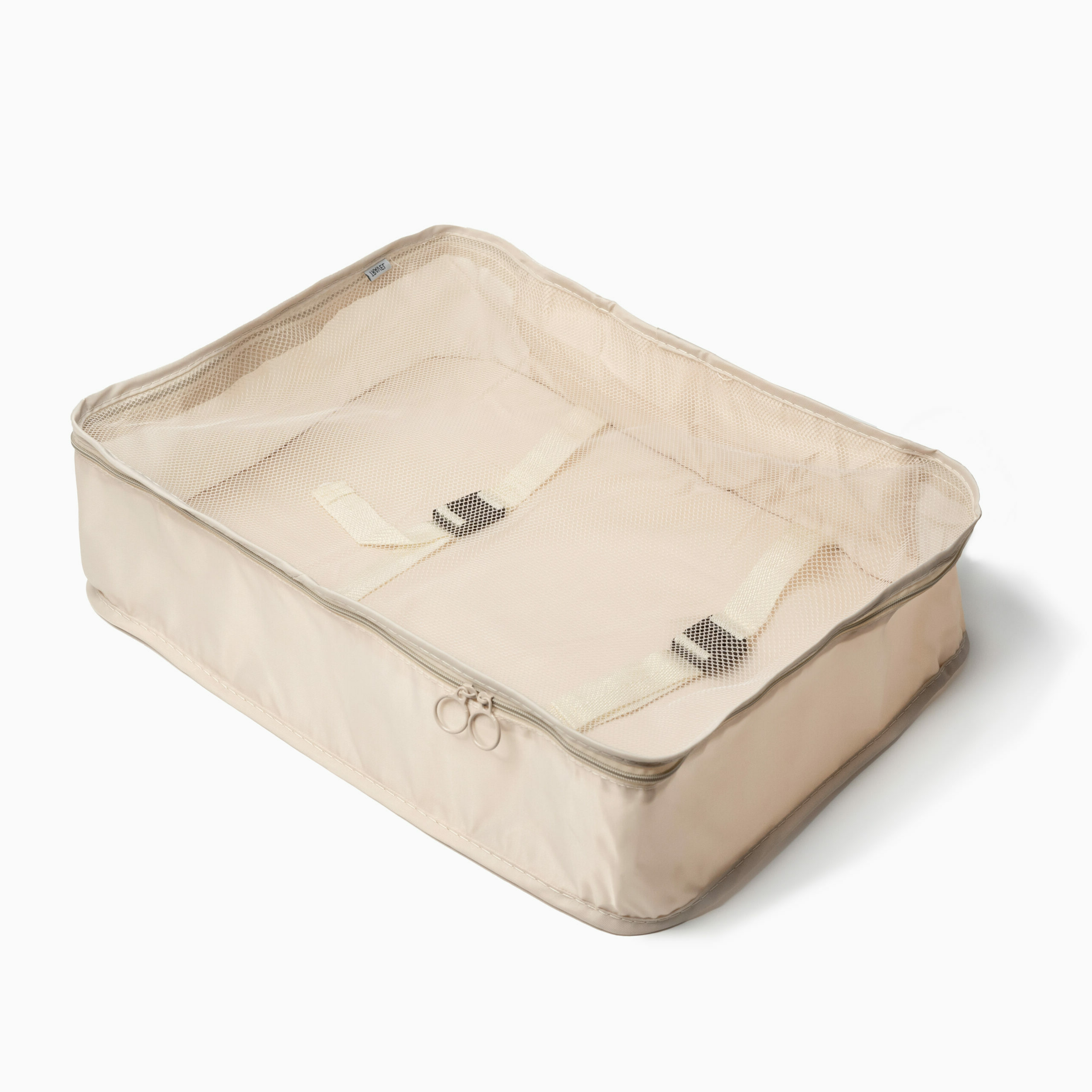 Letvægts-packing cubes – Beige – 41cm x 31cm x 10cm – Ellinor