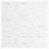 Rosalia - Runde blanke labels, 20 stk. (4,3 cm i diameter)