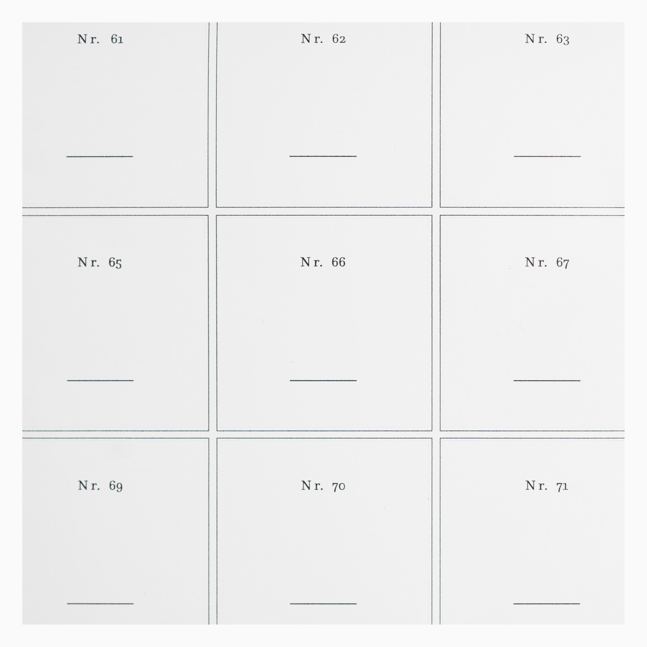 Kvadratiske blanke labels, 20 stk. (4,5 x 4,5 cm) – Hvid – 4,5cm x 0,1cm x 4,5cm – Rosa