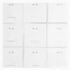 Rosalia - Kvadratiske blanke labels, 20 stk. (4,5 x 4,5 cm)