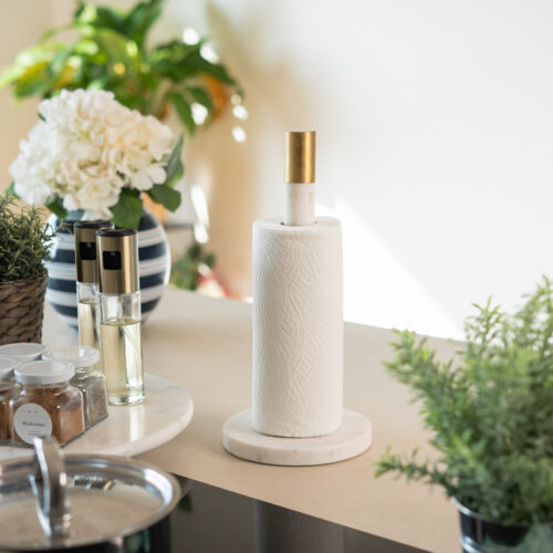 Emmy – Bloomingville Køkkenrulleholder i marmor