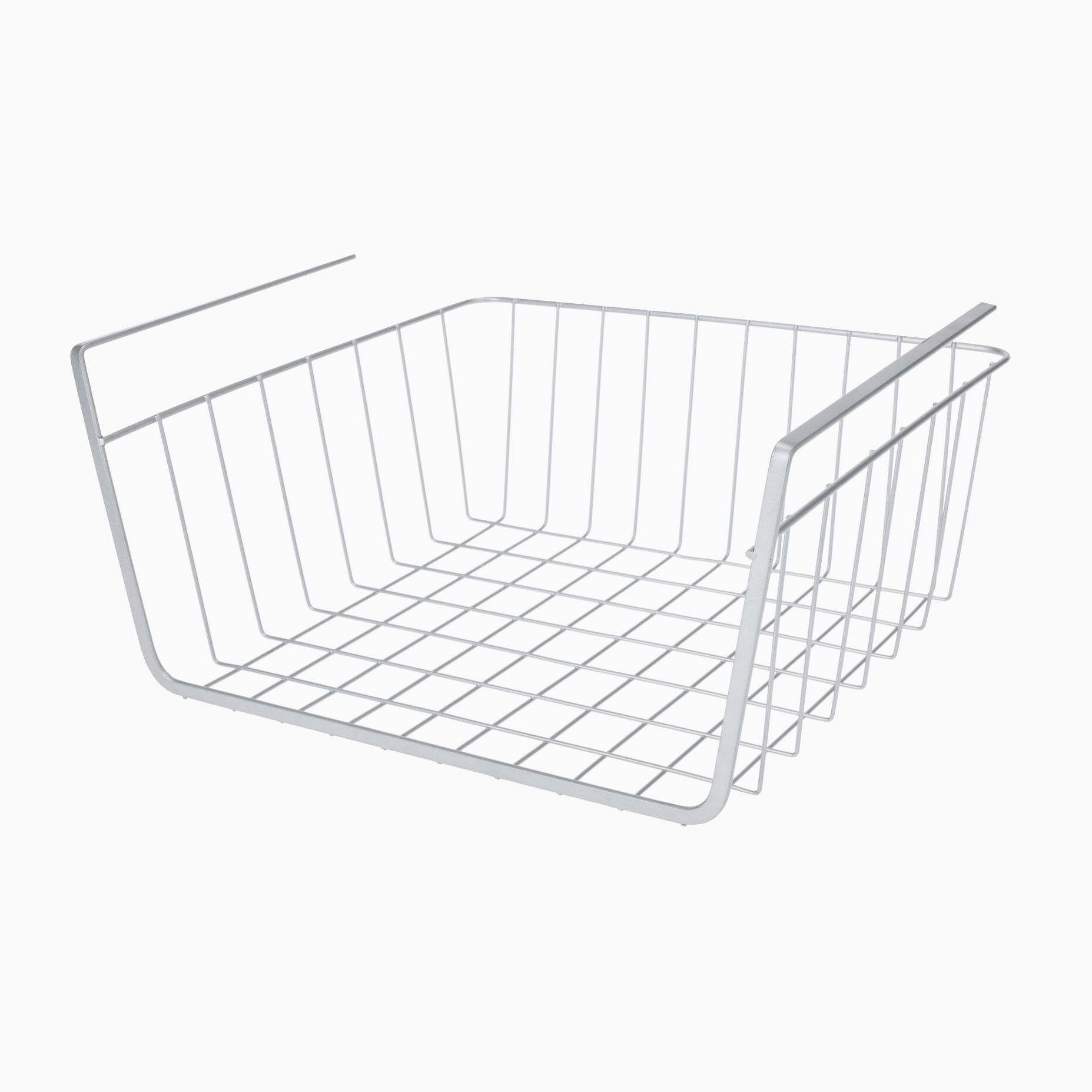 Hyldehængt trådkurv – Grå – 31,5cm x 25,5cm x 14,5cm – Celine