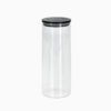 Sigga - Opbevaringsglas med sort låg (4 størrelser)