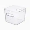 Cajsa - Transparent plastkasse (8 størrelser)