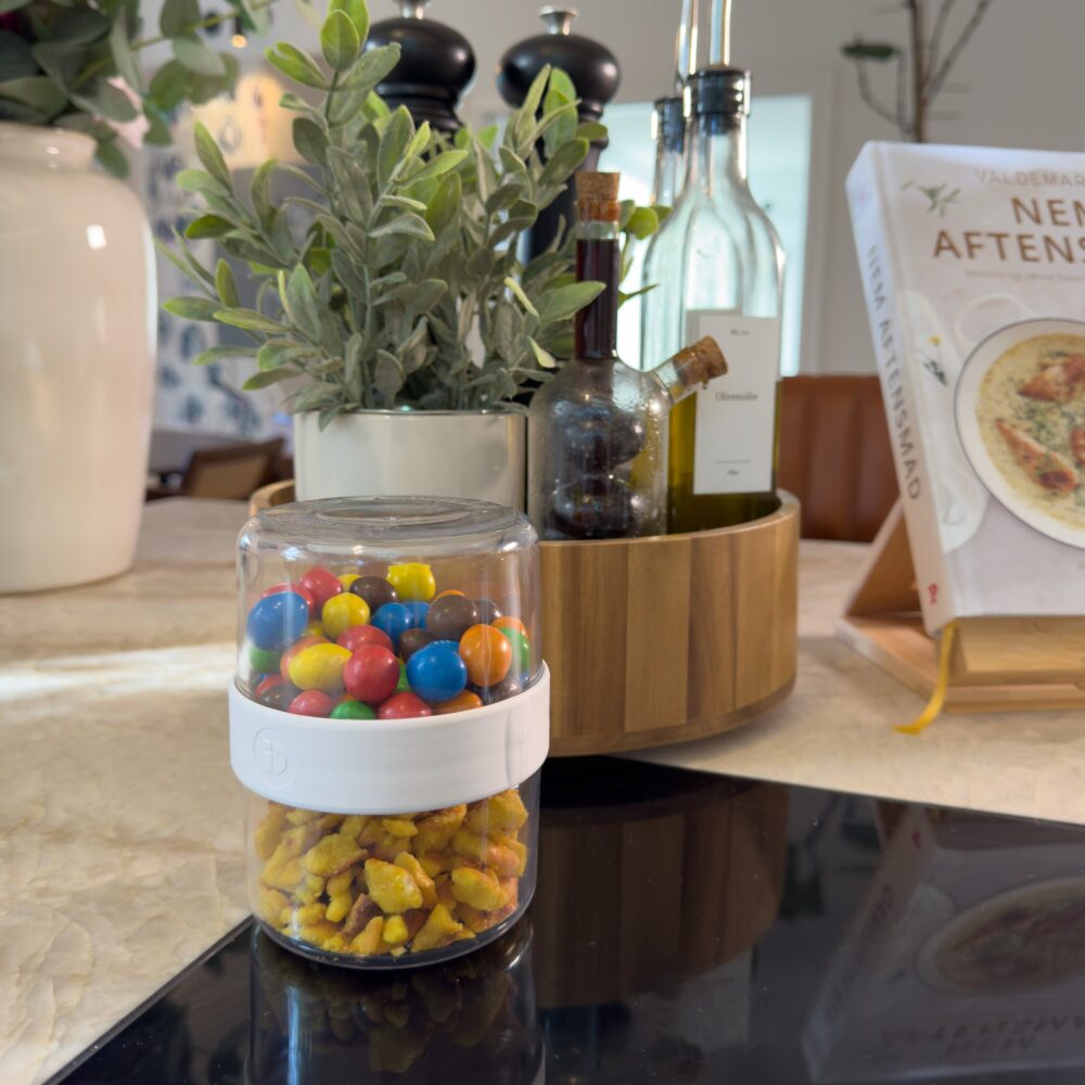 Bea – Snackbæger med låg (3 størrelser)
