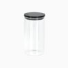 Sigga - Opbevaringsglas med sort låg (4 størrelser)