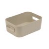 Cajsa – Beige plastikkasse (2 størrelser)