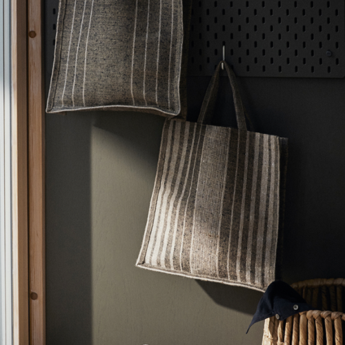 Thyra – Taske med striber i jute